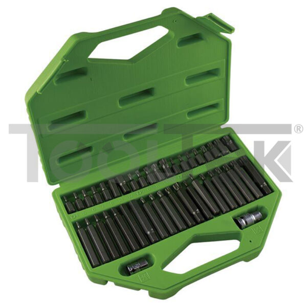 Kit De 40 Pièces Insert Hexagonal + XZN + Torx En Chrome Vanadium - Pour Professionnels