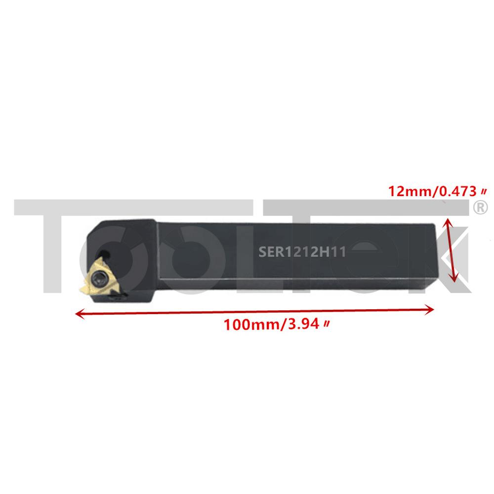 UTENSILE DA TAGLIO PER TORNIO UTENSILI TORNITURA 1212H11 TOOLTEK 2 UTENSILE DA TAGLIO PER TORNIO UTENSILI TORNITURA 1212H11 TOOLTEK