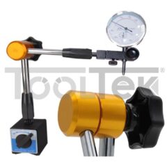 BASE MAGNETICA SNODABILE+COMPARATORE CENTESIMALE 58mm 60Kg TORNIO TOOLTEK