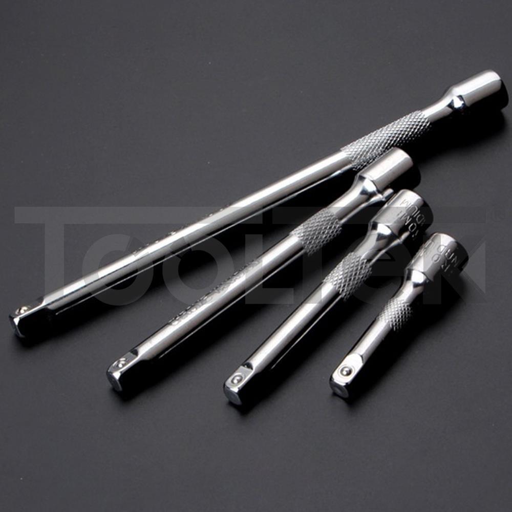 KIT PROLUNGHE CRICCHETTO CHIAVE A BUSSOLA 4pz ATTACCO 1/4" TOOLTEK 5 KIT PROLUNGHE CRICCHETTO CHIAVE A BUSSOLA 4pz ATTACCO 1/4" TOOLTEK