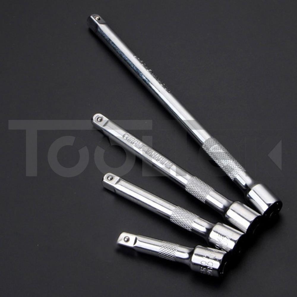 KIT PROLUNGHE CRICCHETTO CHIAVE A BUSSOLA 4pz ATTACCO 1/4" TOOLTEK 3 KIT PROLUNGHE CRICCHETTO CHIAVE A BUSSOLA 4pz ATTACCO 1/4" TOOLTEK