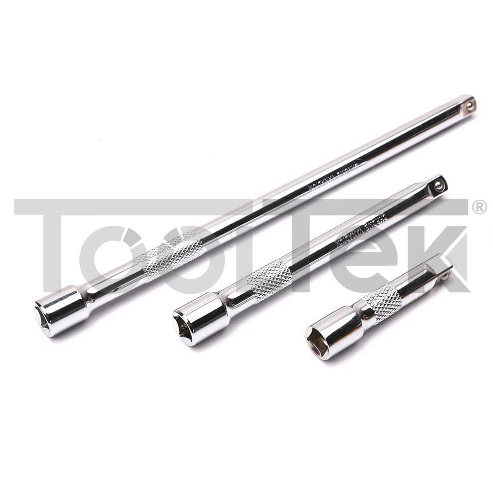 KIT PROLUNGHE CRICCHETTO CHIAVE A BUSSOLA 9pz ATTACCO 1/2" 1/4" 3/8" TOOLTEK 4 KIT PROLUNGHE CRICCHETTO CHIAVE A BUSSOLA 9pz ATTACCO 1/2" 1/4" 3/8" TOOLTEK