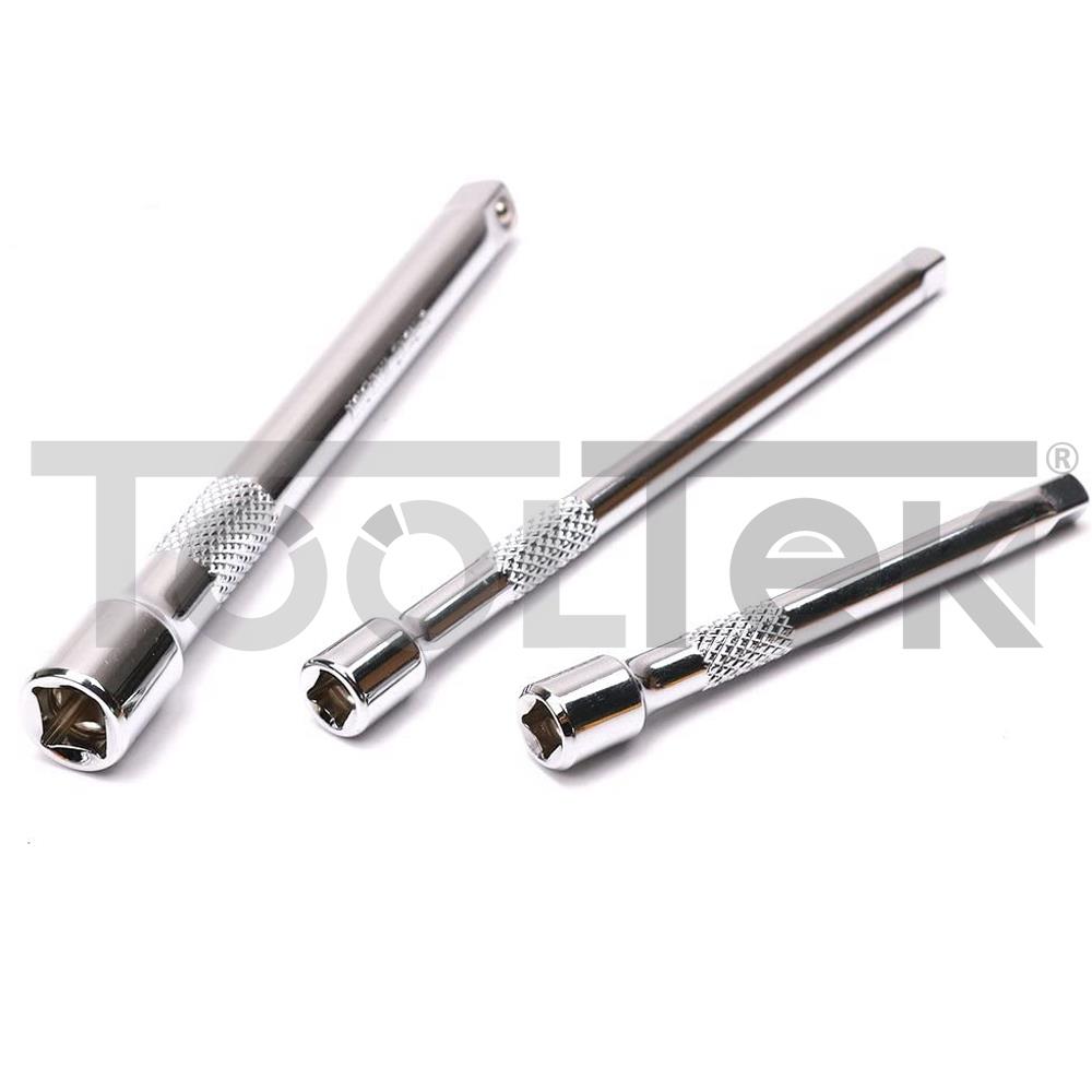 KIT PROLUNGHE CRICCHETTO CHIAVE A BUSSOLA 9pz ATTACCO 1/2" 1/4" 3/8" TOOLTEK 7 KIT PROLUNGHE CRICCHETTO CHIAVE A BUSSOLA 9pz ATTACCO 1/2" 1/4" 3/8" TOOLTEK