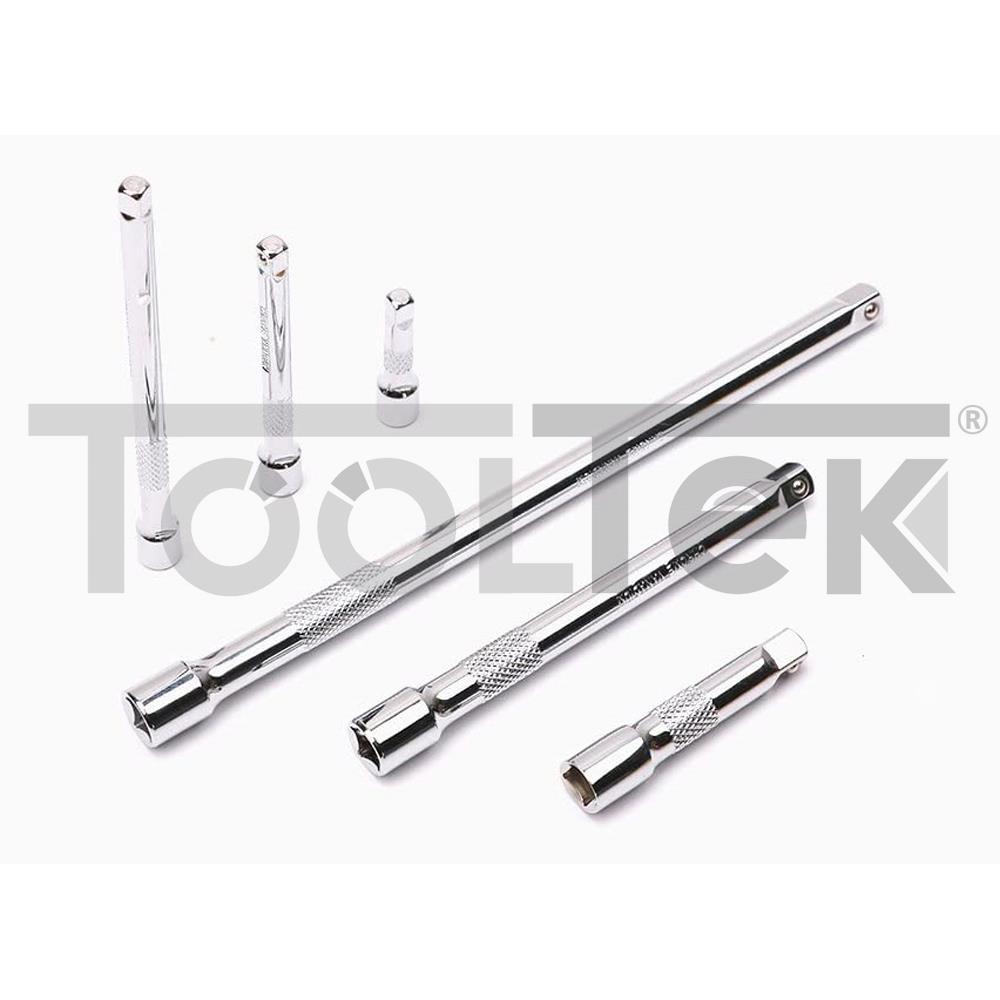 KIT PROLUNGHE CRICCHETTO CHIAVE A BUSSOLA 9pz ATTACCO 1/2" 1/4" 3/8" TOOLTEK 8 KIT PROLUNGHE CRICCHETTO CHIAVE A BUSSOLA 9pz ATTACCO 1/2" 1/4" 3/8" TOOLTEK