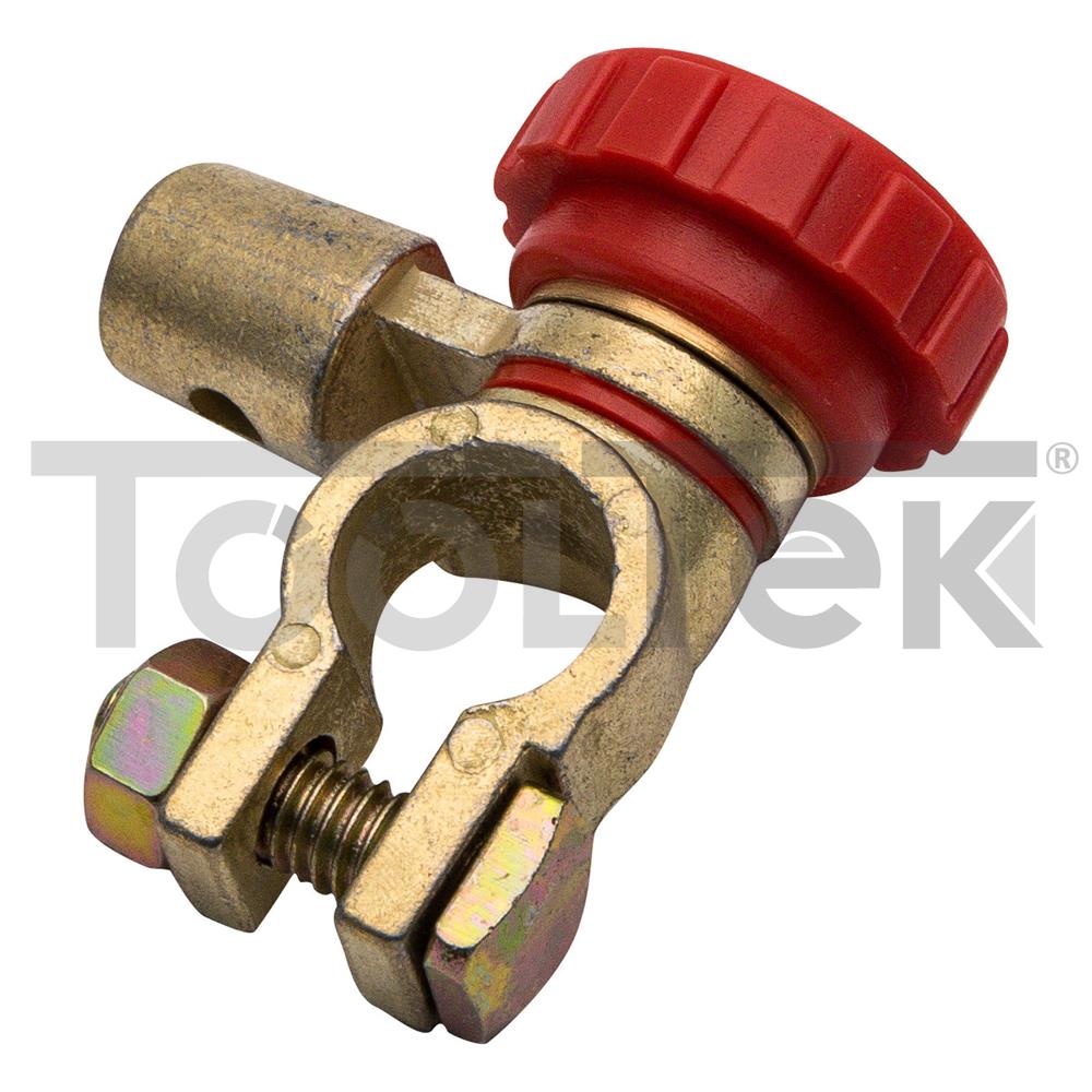 MORSETTO STACCA BATTERIA UNIVERSALE AUTO CAMION BARCA CAMPER TOOLTEK 5 MORSETTO STACCA BATTERIA UNIVERSALE AUTO CAMION BARCA CAMPER TOOLTEK