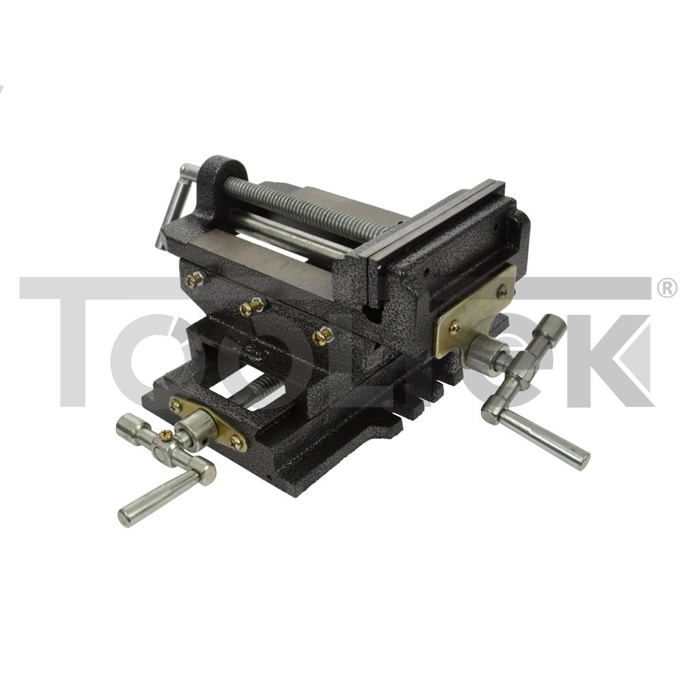 GEKO G01028 MORSA DA BANCO A CROCE 125mm PER TRAPANI A COLONNA TOOLTEK 2 GEKO G01028 MORSA DA BANCO A CROCE 125mm PER TRAPANI A COLONNA TOOLTEK