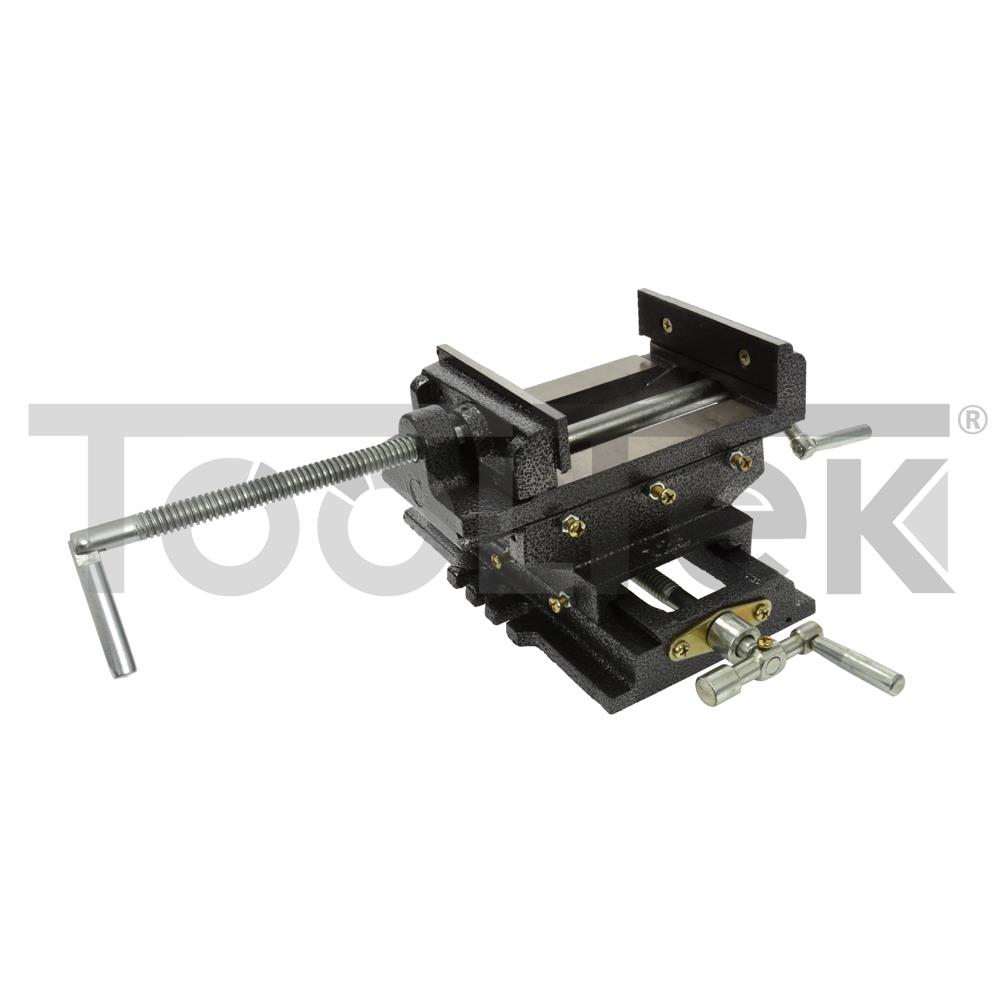 GEKO G01028 MORSA DA BANCO A CROCE 125mm PER TRAPANI A COLONNA TOOLTEK 3 GEKO G01028 MORSA DA BANCO A CROCE 125mm PER TRAPANI A COLONNA TOOLTEK