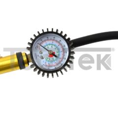 GEKO G01112 PISTOLA GONFIAGGIO MANOMETRO COMPRESSORE DOPPIA USCITA TOOLTEK