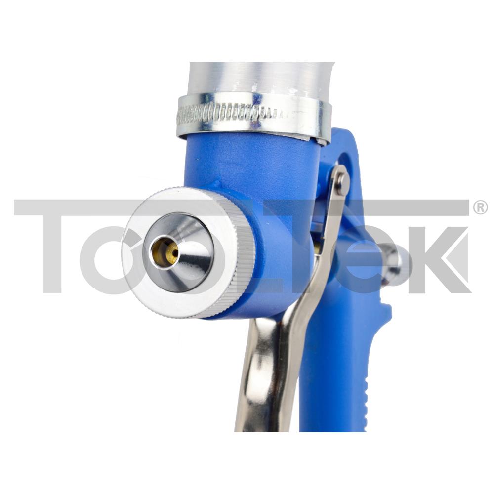 GEKO G01145 PISTOLA AEROGRAFO AD ARIA SERBATOIO ALLUMINIO 4,5lt 4,6,8mm TOOLTEK 2 GEKO G01145 PISTOLA AEROGRAFO AD ARIA SERBATOIO ALLUMINIO 4,5lt 4,6,8mm TOOLTEK