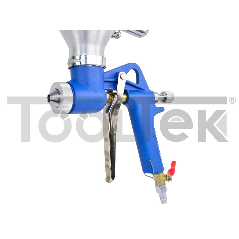 GEKO G01145 PISTOLA AEROGRAFO AD ARIA SERBATOIO ALLUMINIO 4,5lt 4,6,8mm TOOLTEK 3 GEKO G01145 PISTOLA AEROGRAFO AD ARIA SERBATOIO ALLUMINIO 4,5lt 4,6,8mm TOOLTEK