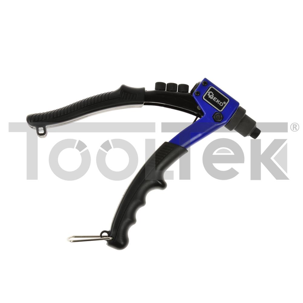 GEKO G01357 PINZA RIVETTATRICE PER RIVETTI CIECHI 2,4-4,8mm TOOLTEK 2 GEKO G01357 PINZA RIVETTATRICE PER RIVETTI CIECHI 2,4-4,8mm TOOLTEK