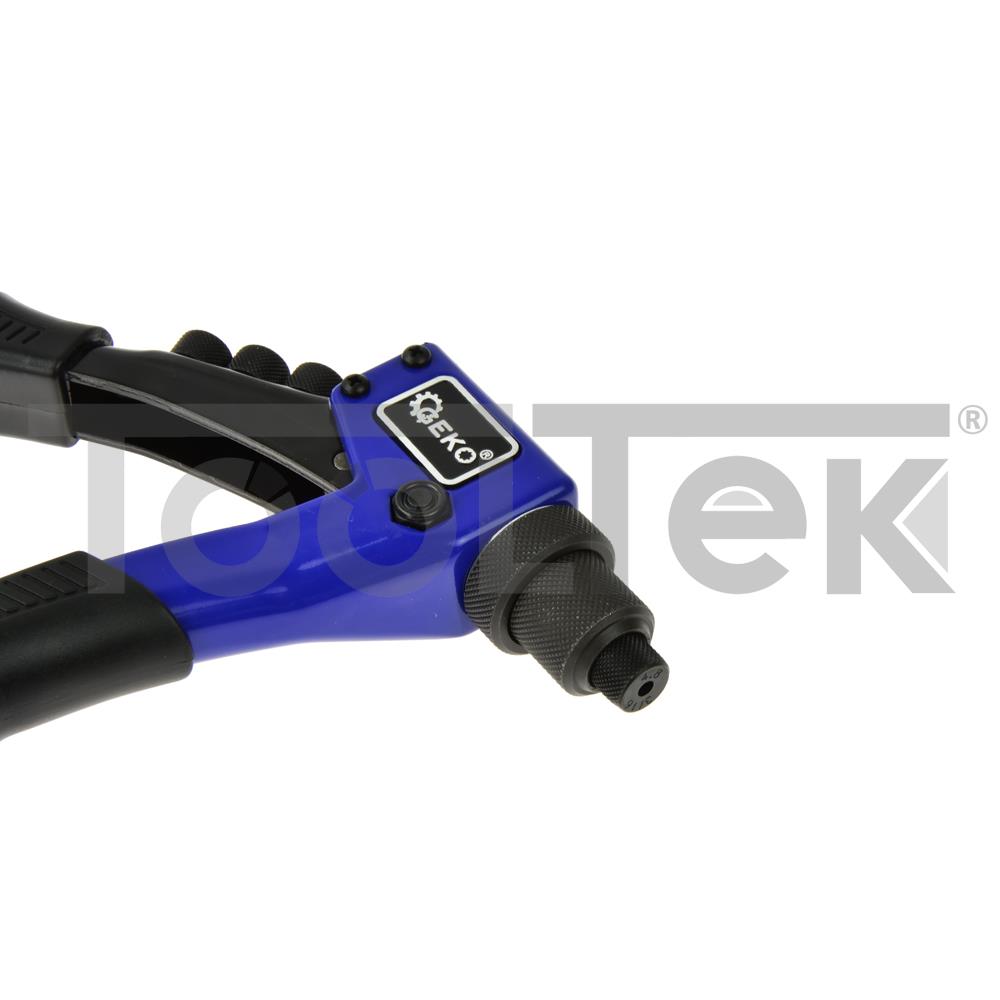 GEKO G01357 PINZA RIVETTATRICE PER RIVETTI CIECHI 2,4-4,8mm TOOLTEK 3 GEKO G01357 PINZA RIVETTATRICE PER RIVETTI CIECHI 2,4-4,8mm TOOLTEK