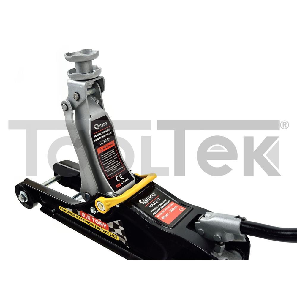CRIC CRICK IDRAULICO A CARRELLO RIBASSATO PROFESSIONALE 2,5ton G02032 TOOLTEK 3 CRIC CRICK IDRAULICO A CARRELLO RIBASSATO PROFESSIONALE 2,5ton G02032 TOOLTEK