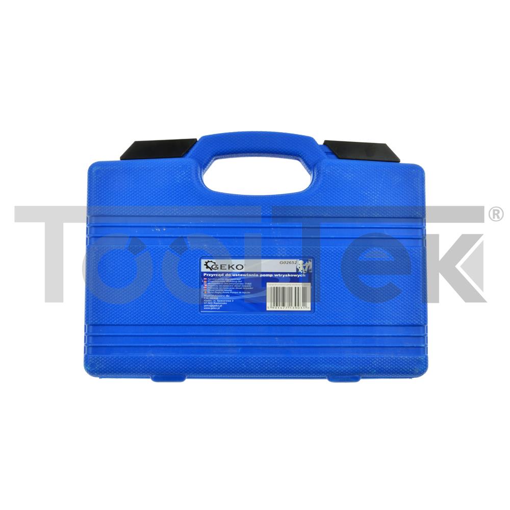 GEKO G02652 TESTER POMPA DI INIEZIONE MOTORE DIESEL BOSCH, LUKAS, CAV TOOLTEK 5 GEKO G02652 TESTER POMPA DI INIEZIONE MOTORE DIESEL BOSCH, LUKAS, CAV TOOLTEK