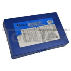 GEKO G02800  KIT GUARNIZIONI O-RING ANELLI METRICI ASSORTIMENTO 419pz TOOLTEK