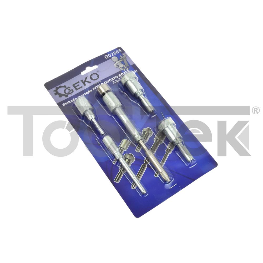 GEKO G02865 KIT MESSA IN FASE DISTRIBUZIONE 2.3 3 GEKO G02865 KIT MESSA IN FASE DISTRIBUZIONE 2.3 3.0 JTD HDI IVECO CITROEN TOOLTEK