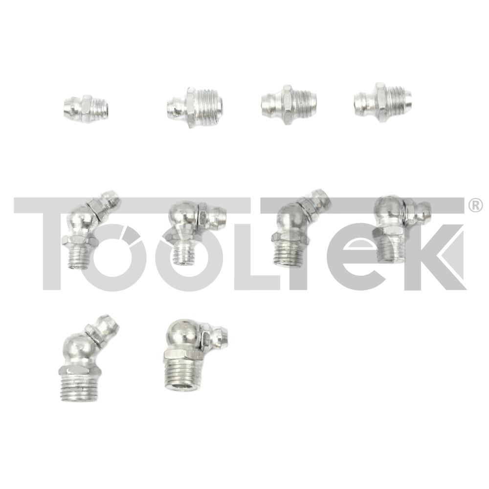 GEKO G02920 TESTINE INGRASSATORE CAMION TRATTORI INGRASSATORE 110pz TOOLTEK 3 GEKO G02920 TESTINE INGRASSATORE CAMION TRATTORI INGRASSATORE 110pz TOOLTEK