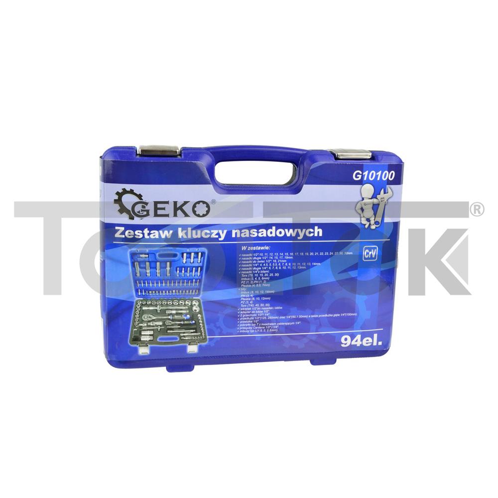 GEKO G10100 KIT CHIAVI BUSSOLA 94pz CHIAVE A CRICCHETTO BUSSOLE TOOLTEK 12 GEKO G10100 KIT CHIAVI BUSSOLA 94pz CHIAVE A CRICCHETTO BUSSOLE TOOLTEK