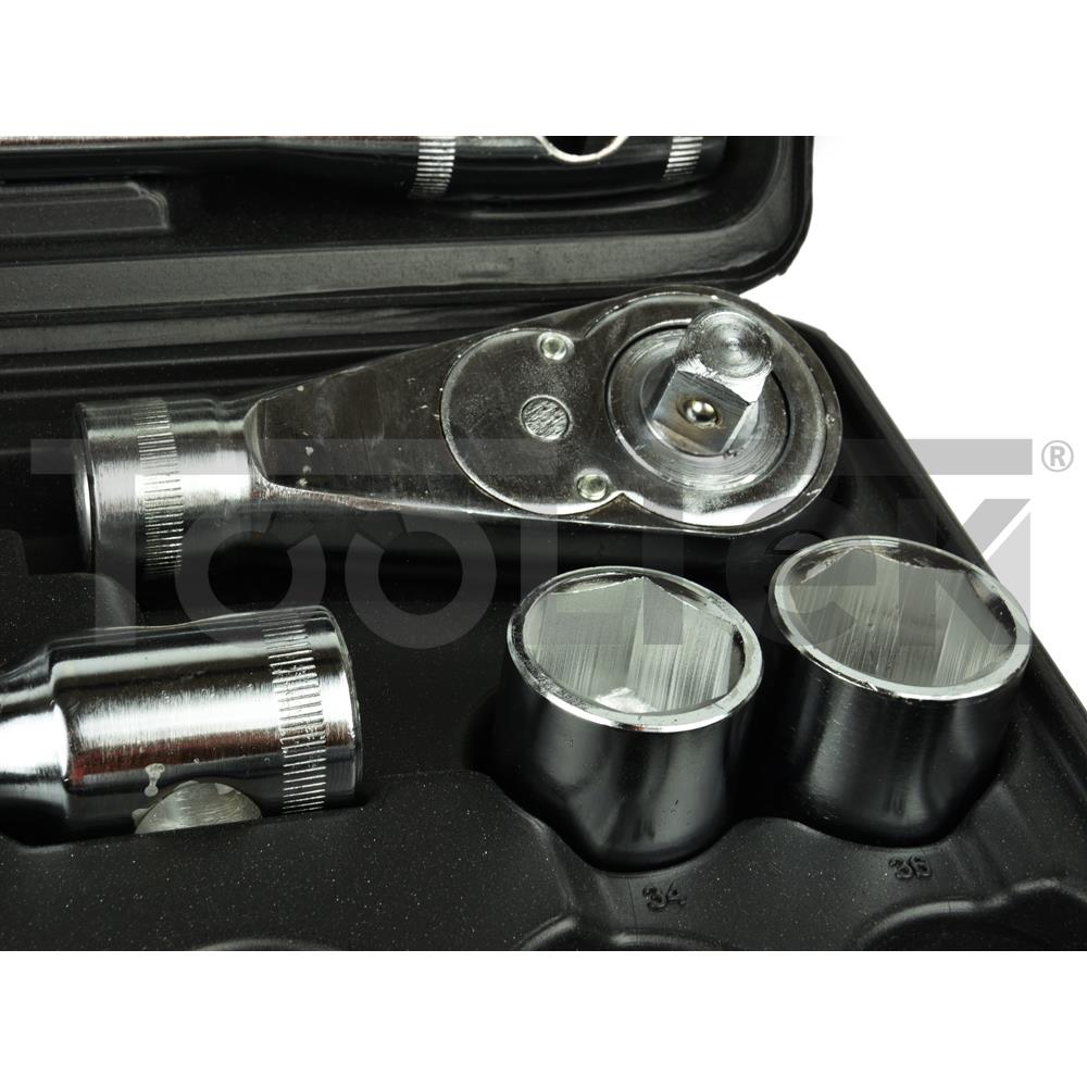 GEKO G10115 SET DI CHIAVI A BUSSOLA 26pz 3/4" 21-50 CAMION TRATTORE TOOLTEK 6 GEKO G10115 SET DI CHIAVI A BUSSOLA 26pz 3/4" 21-50 CAMION TRATTORE TOOLTEK