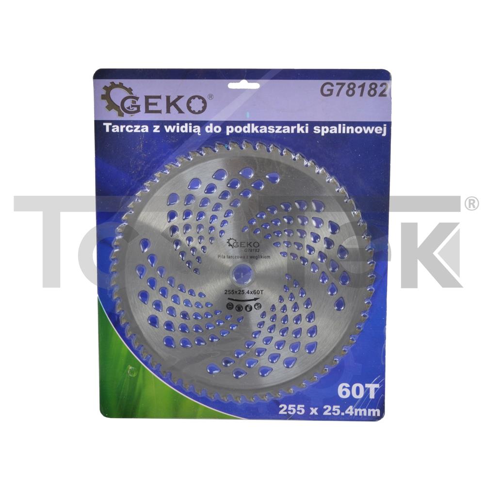 GEKO G78182 DISCO DECESPUGLIATORE LAMA TAGLIAERBA 60 DENTI WIDIA TOOLTEK 3 GEKO G78182 DISCO DECESPUGLIATORE LAMA TAGLIAERBA 60 DENTI WIDIA TOOLTEK