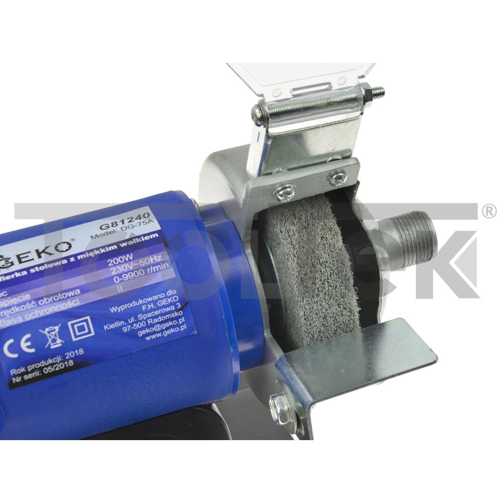 GEKO G81240 MOLA DA BANCO SMERIGLIATRICE LUCIDATRICE 200W 230V COMBINATA TOOLTEK 5 GEKO G81240 MOLA DA BANCO SMERIGLIATRICE LUCIDATRICE 200W 230V COMBINATA TOOLTEK