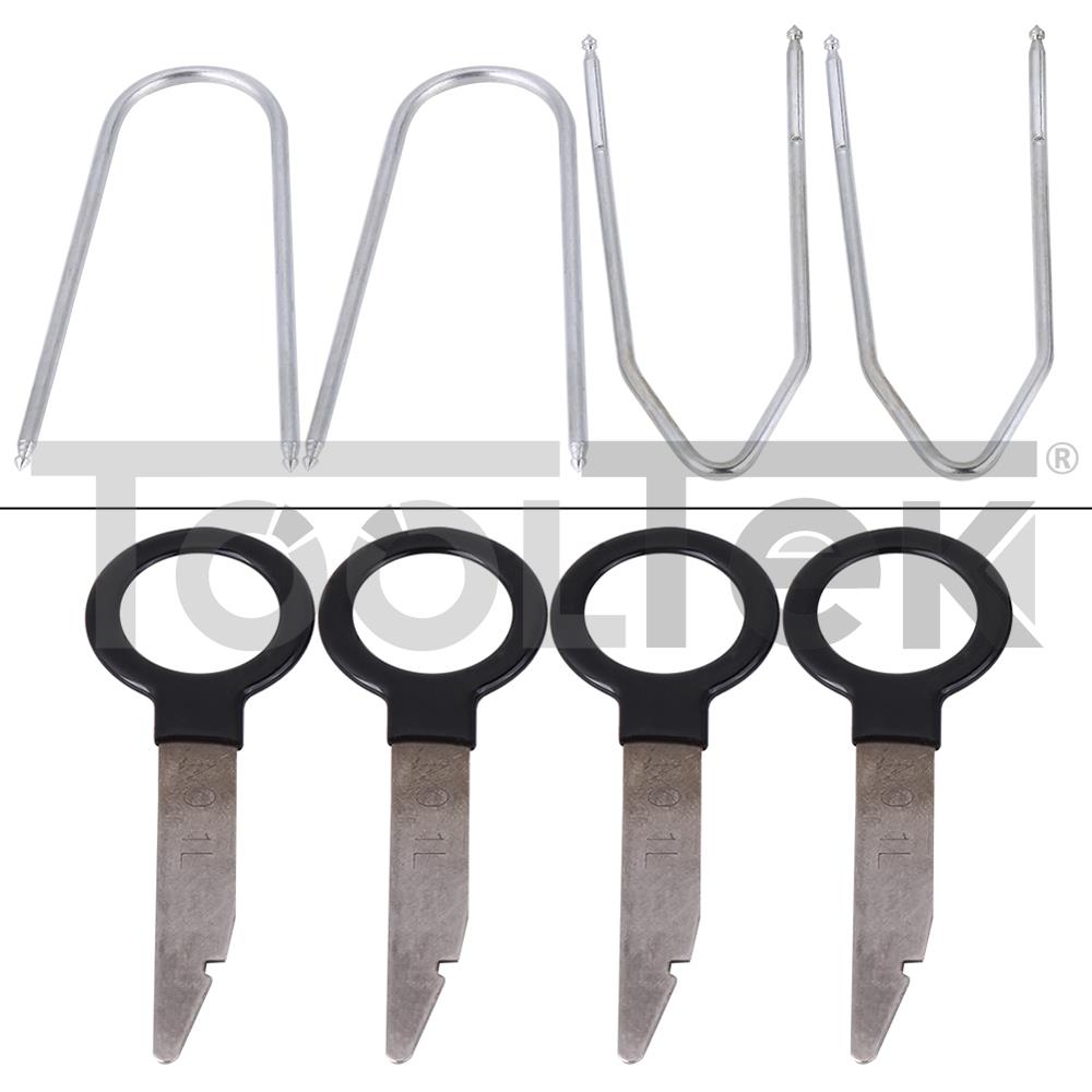 KIT 20pz PER RIMOZIONE ISTALLAZIONE MONTAGGIO STEREO AUTORADIO TOOLTEK 9 KIT 20pz PER RIMOZIONE ISTALLAZIONE MONTAGGIO STEREO AUTORADIO TOOLTEK