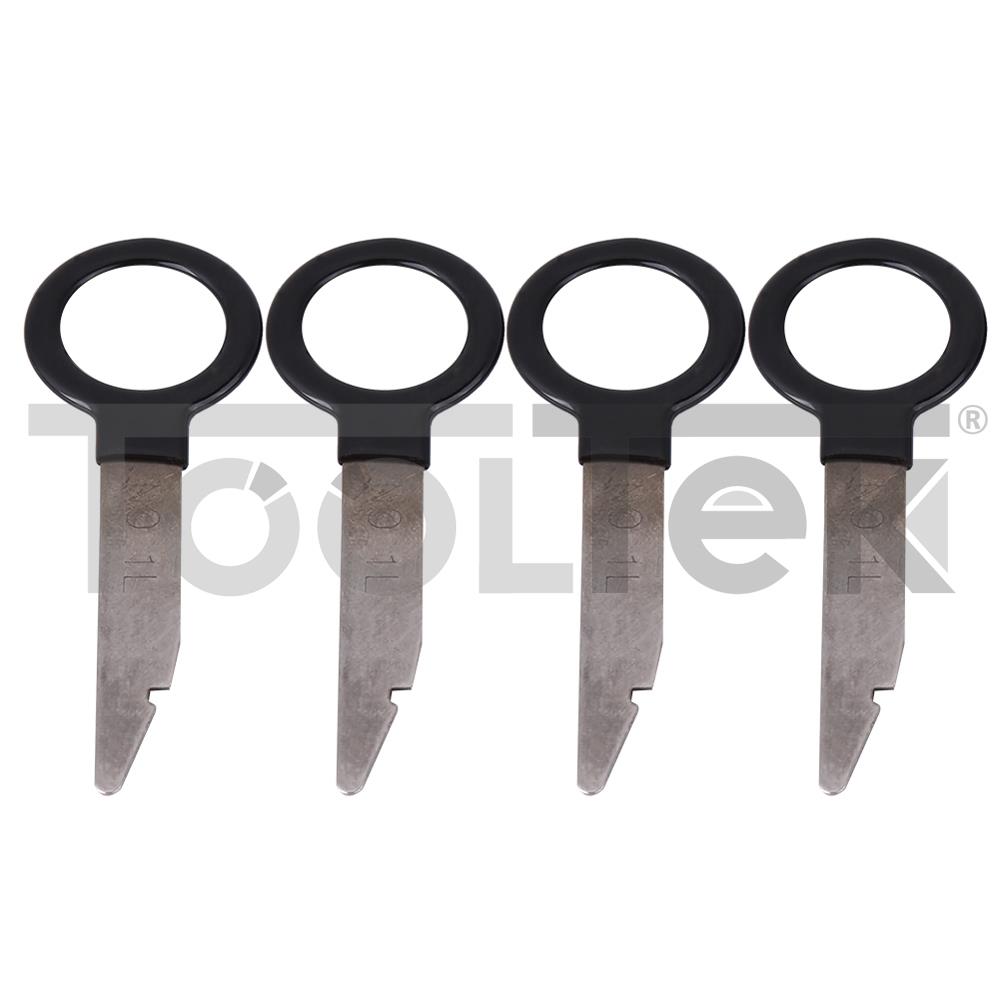 KIT 20pz PER RIMOZIONE ISTALLAZIONE MONTAGGIO STEREO AUTORADIO TOOLTEK 4 KIT 20pz PER RIMOZIONE ISTALLAZIONE MONTAGGIO STEREO AUTORADIO TOOLTEK