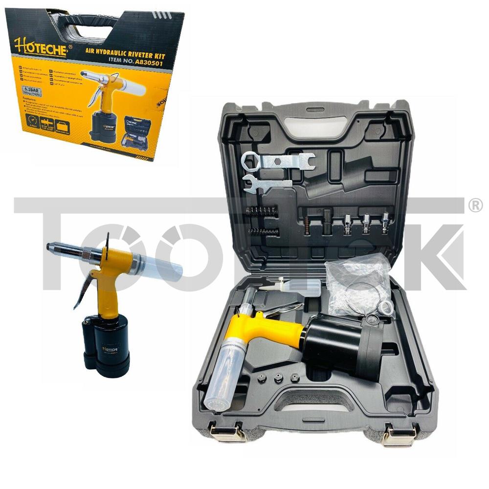 RIVETTATRICE PNEUMATICA AD ARIA COMPRESSA 2,4-3,2-4,0-4,8mm TOOLTEK 7 RIVETTATRICE PNEUMATICA AD ARIA COMPRESSA 2,4-3,2-4,0-4,8mm TOOLTEK