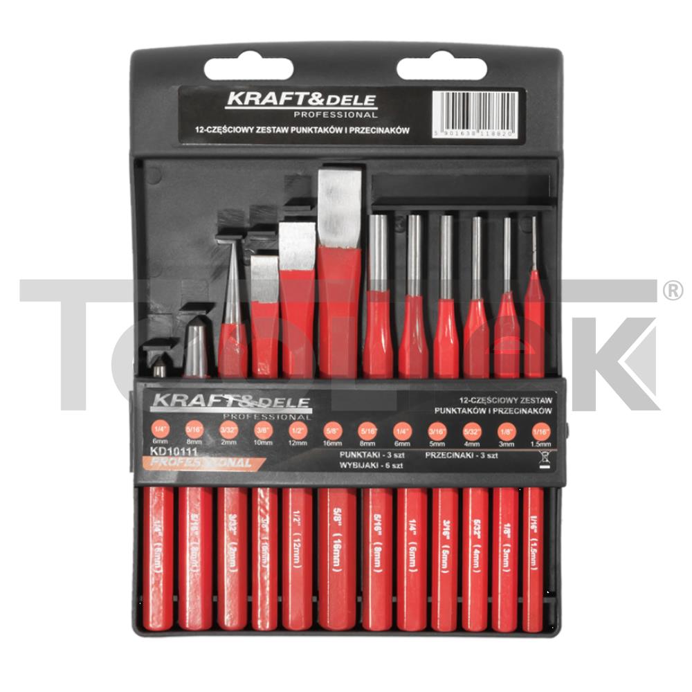 SET SERIE CACCIASPINE SCALPELLI PUNTERUOLI PUNZONI 12pz TOOLTEK 2 SET SERIE CACCIASPINE SCALPELLI PUNTERUOLI PUNZONI 12pz TOOLTEK
