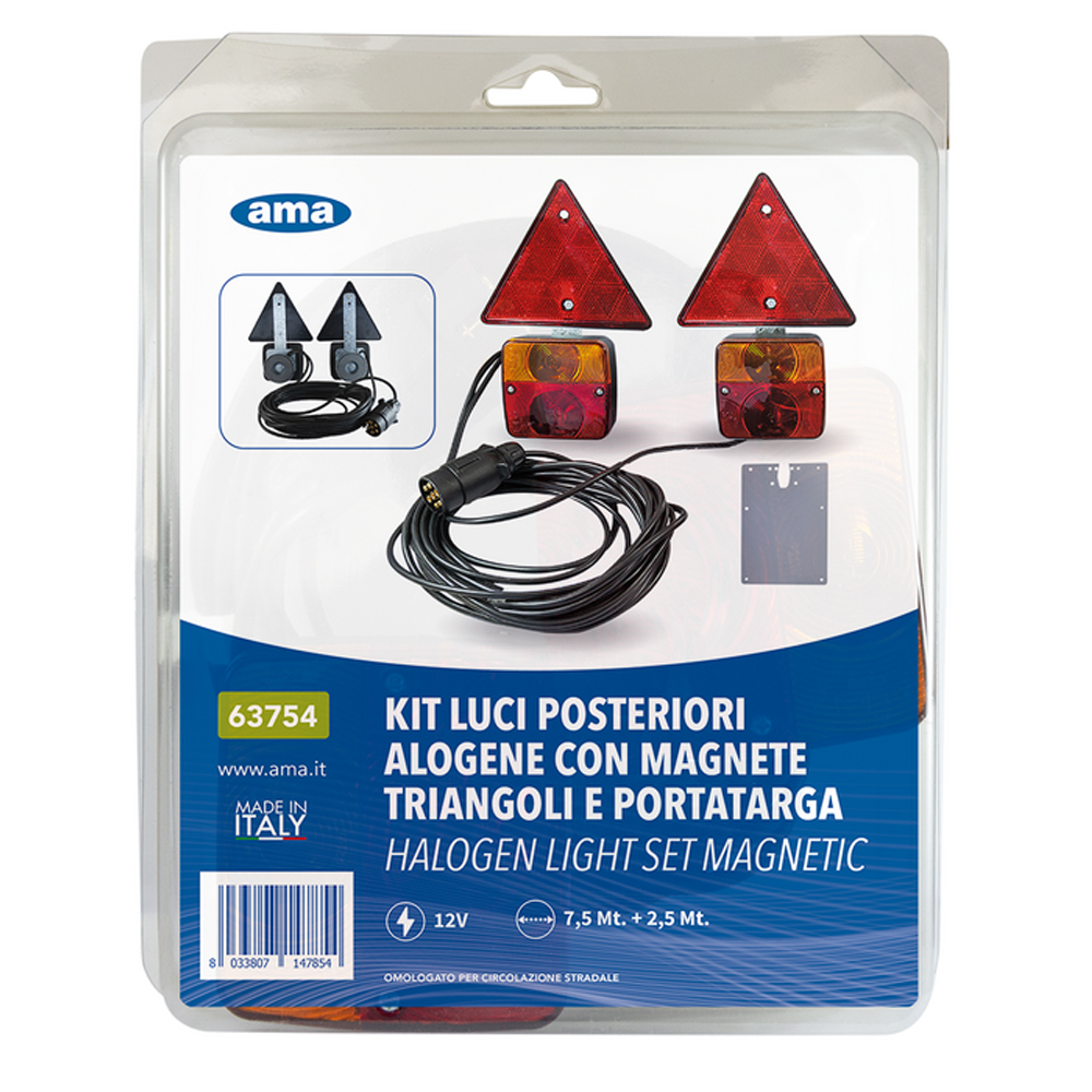 Kit Luci Indicatori Per Ebike - Anteriori E Posteriori, 12V-72V, Impermeabile, Con Staffa E Spina - 3