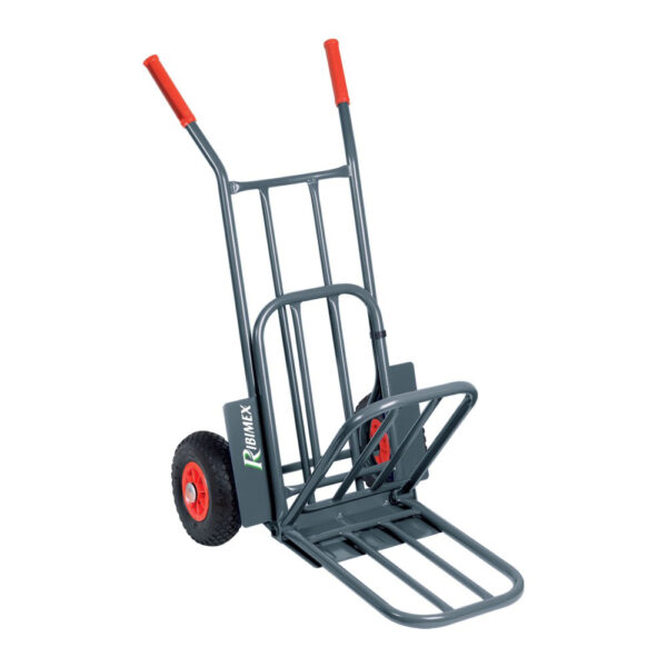 Carrello Portapacchi Pieghevole Da 250kg - Acciaio Resistente, Ruote Pneumatiche, Ideale Per Traslochi E Trasporti