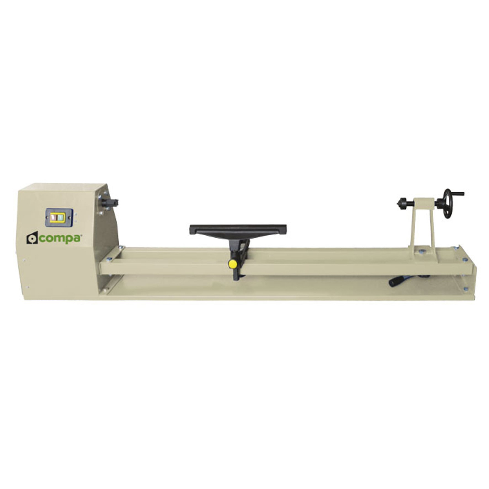 TORNIO PER LEGNO ELETTIRCO 400W TRASMISSIONE A CINGHIA 4 VELOCITA' 35x100mm COMPA TRN 1000