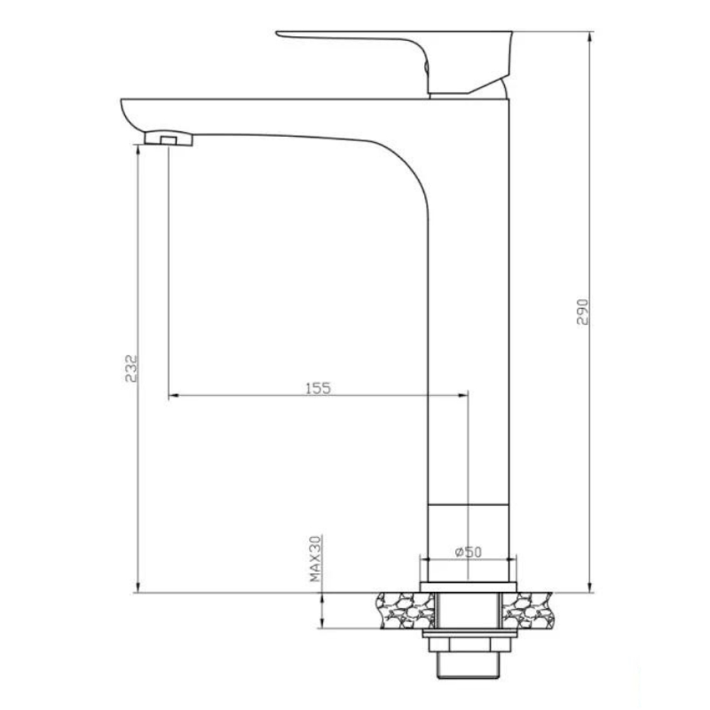 miscelatore-alto-monocomando-per-lavabo-nero-con-scarico-clicclac-linea-flat (1)