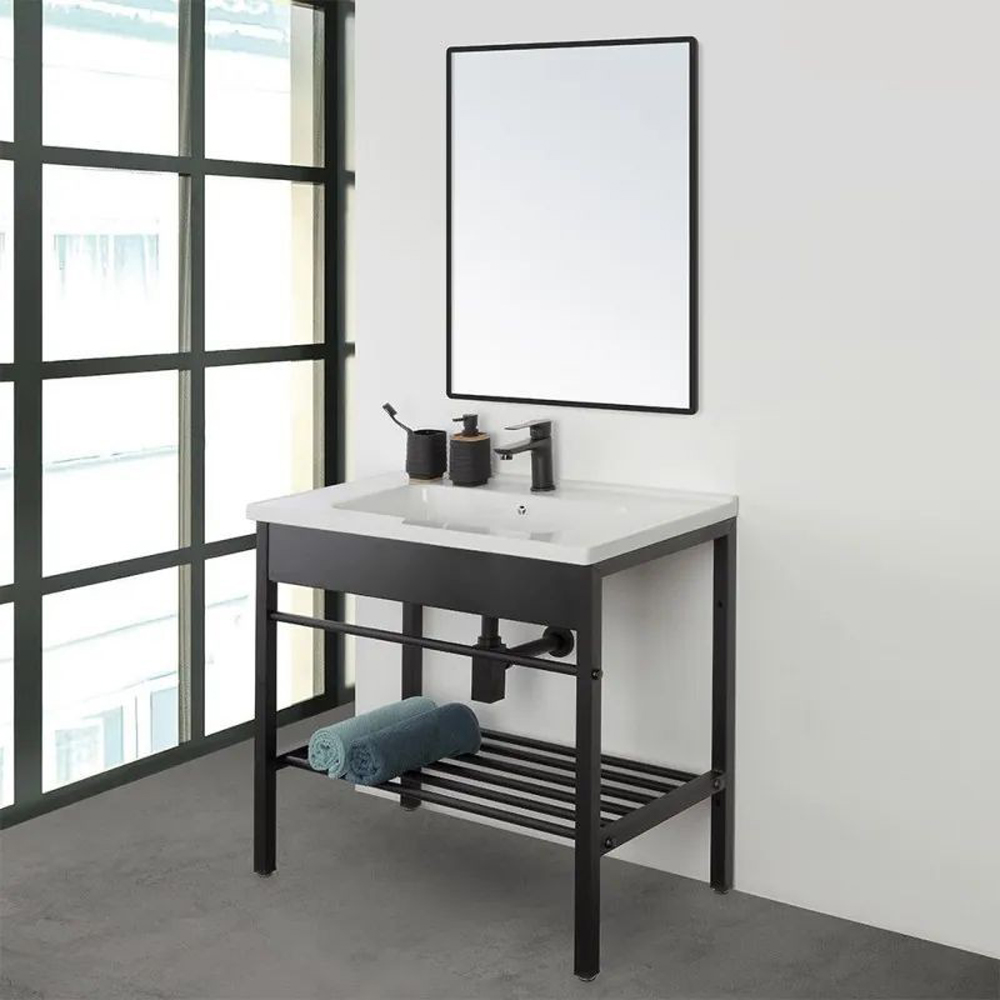 mobile-bagno-80cm-in-metallo-nero-con-lavabo-e-specchio-linea-borg